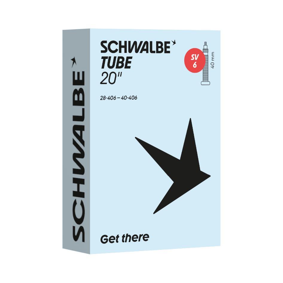 Schwalbe binnenband SV6 20 inch 28/40-406 fv 40mm
