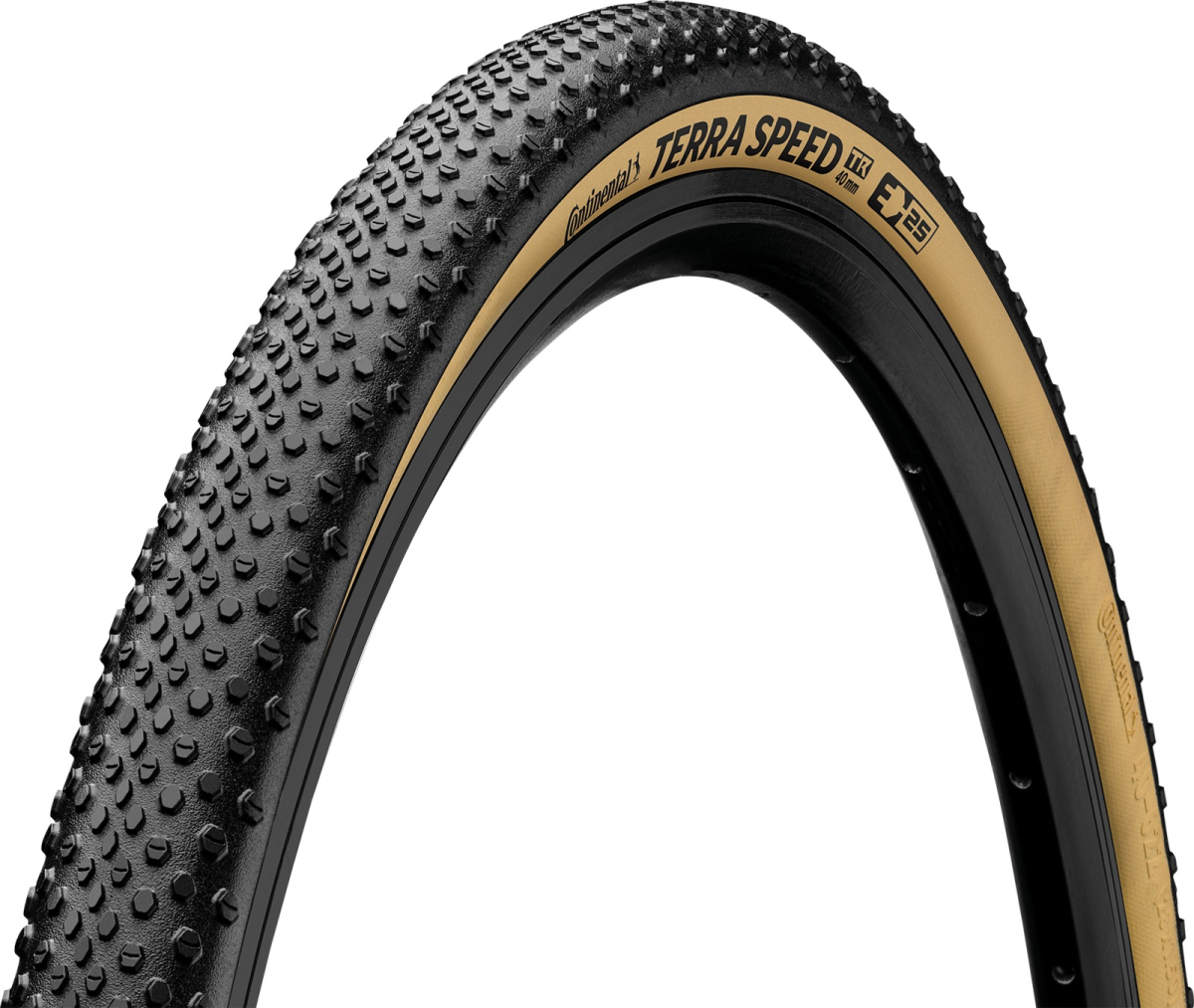 Continental buitenband Terra Speed 40-622 zw/creme vouw