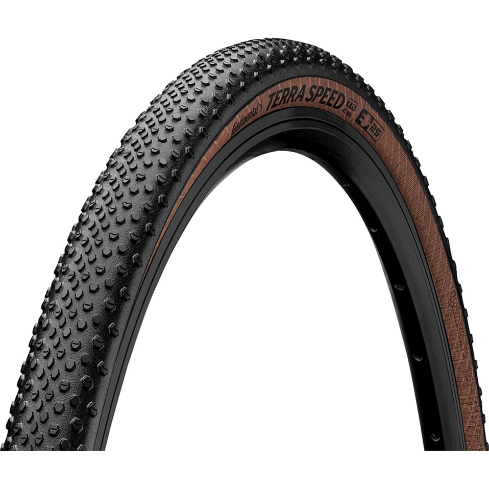 Continental buitenband Terra Speed 40-622 zw/trans vouw