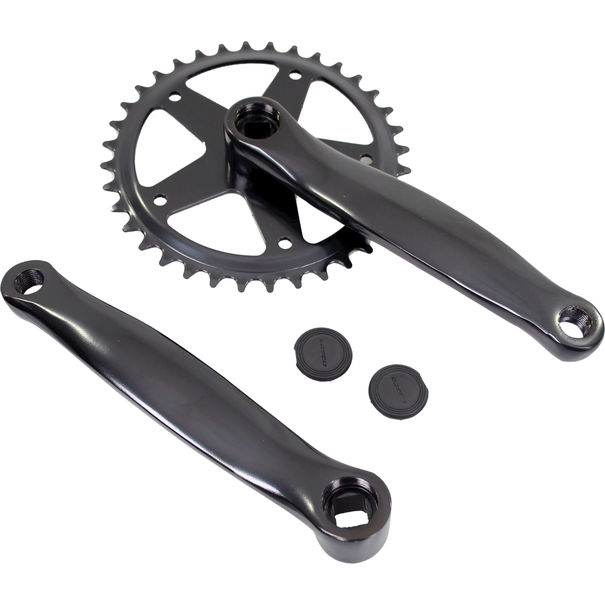 crankstel 36t 170 alu zwart