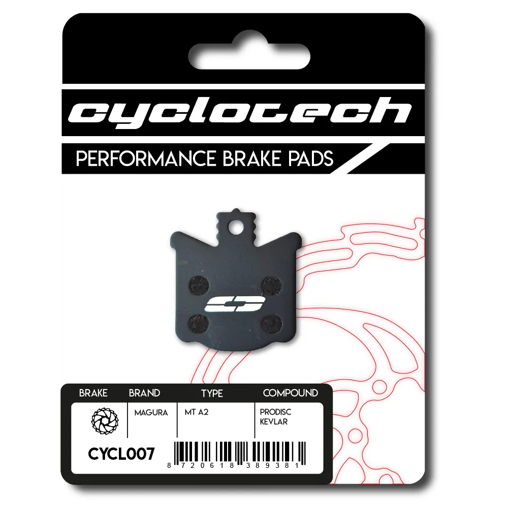 Cyclotech schijfremblok Prodisc Kevlar Magura MT A2