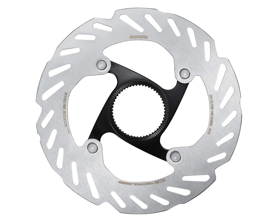 Shimano remschijf 140mm RT-CL700 Ice-Tech centerlock