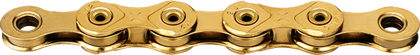 KMC ketting X12L gold 126s waxed