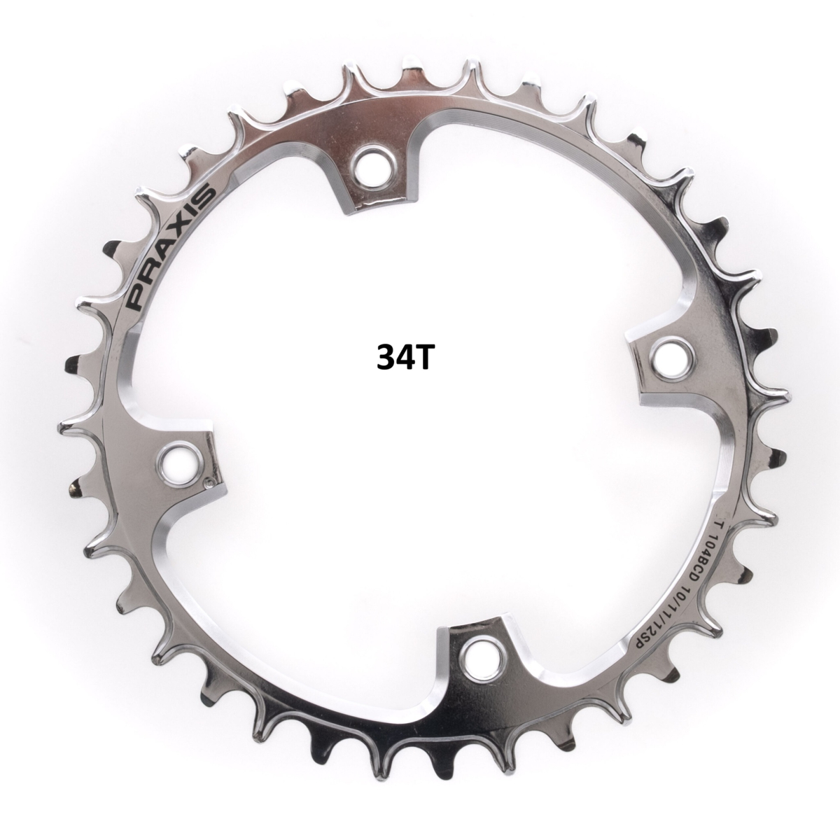Praxis kettingblad 1x E-Ring 104BCD M8 34T PVD 10/11/12sp