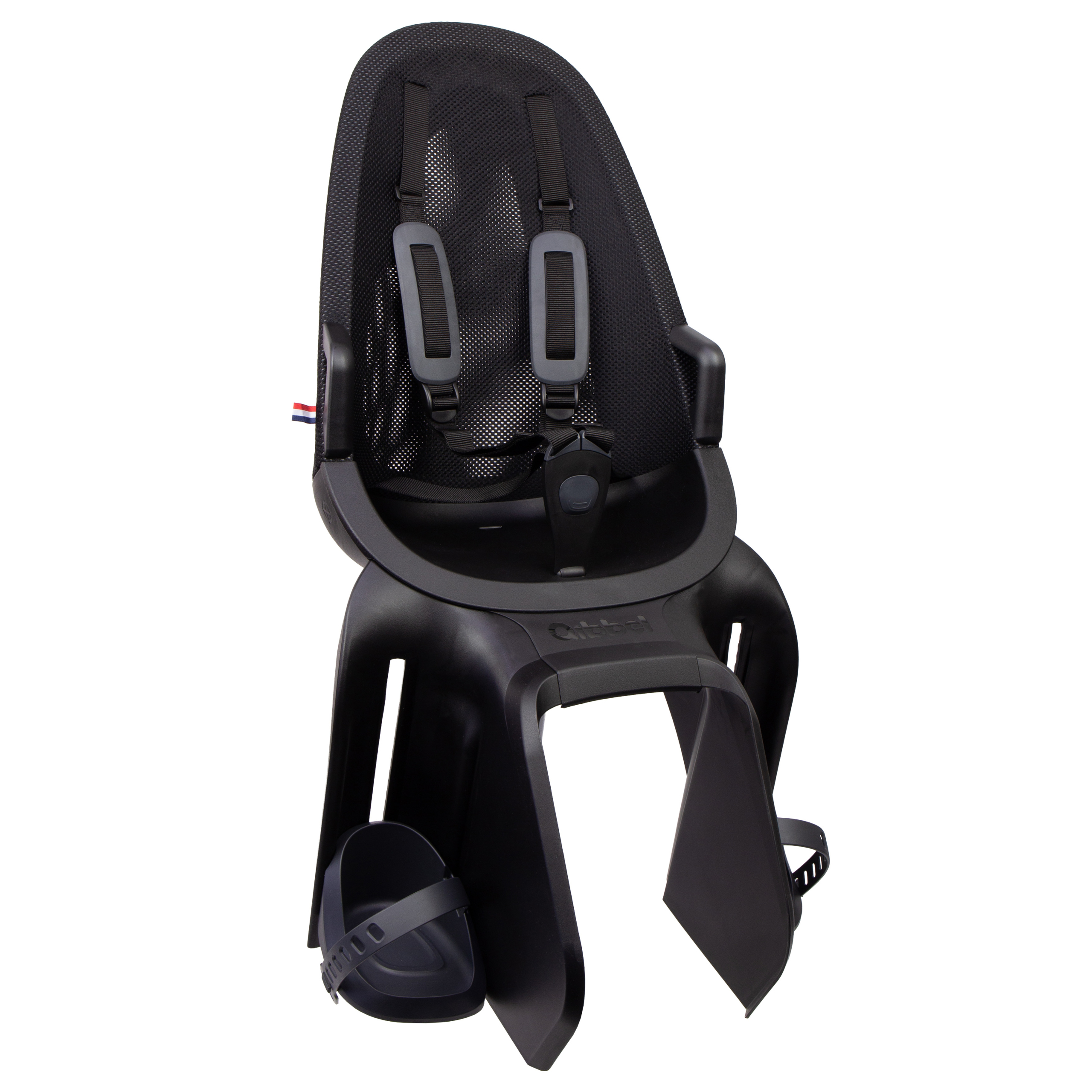 Qibbel achterzitje Air drager bev. midnight black