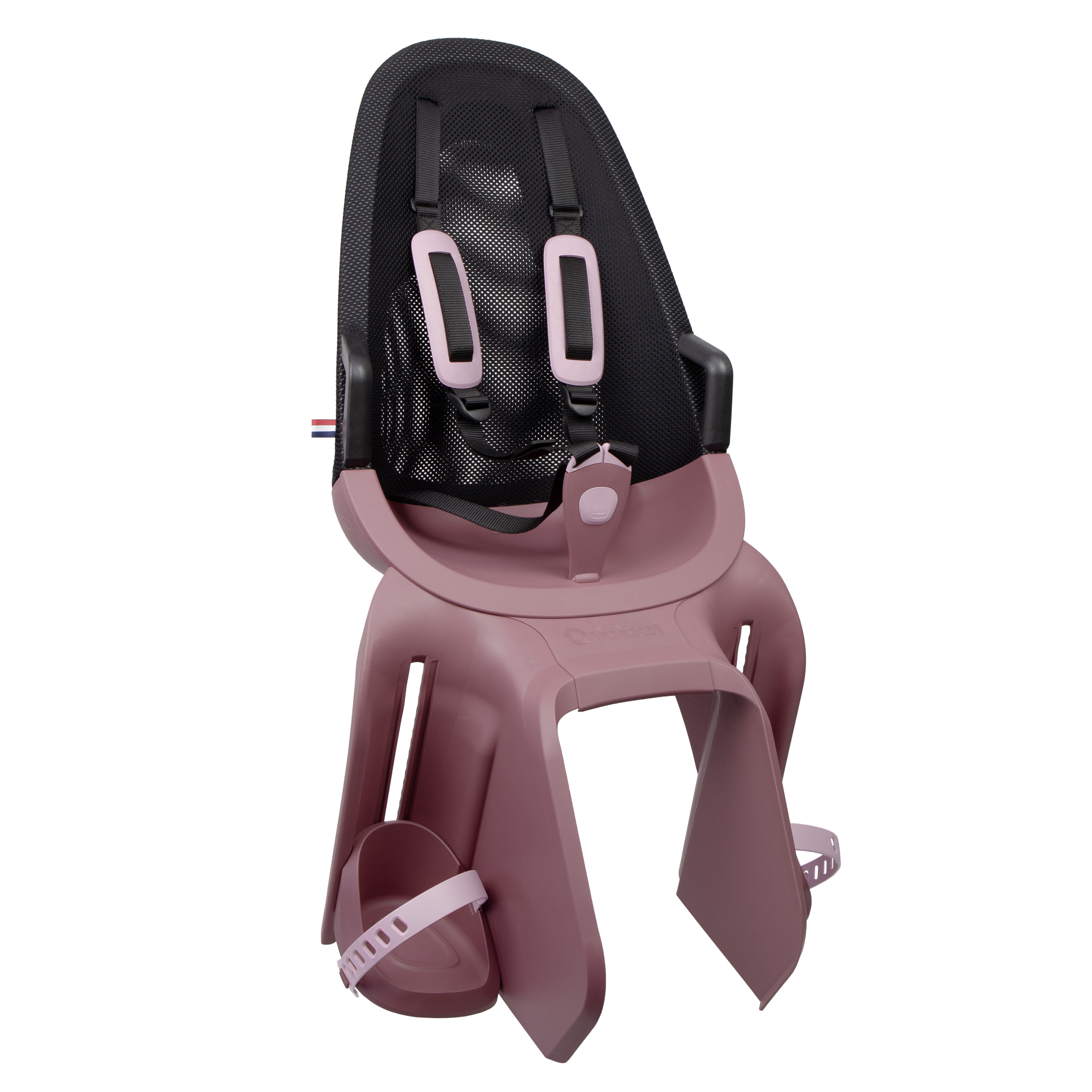 Qibbel achterzitje Air drager bev. plum rose