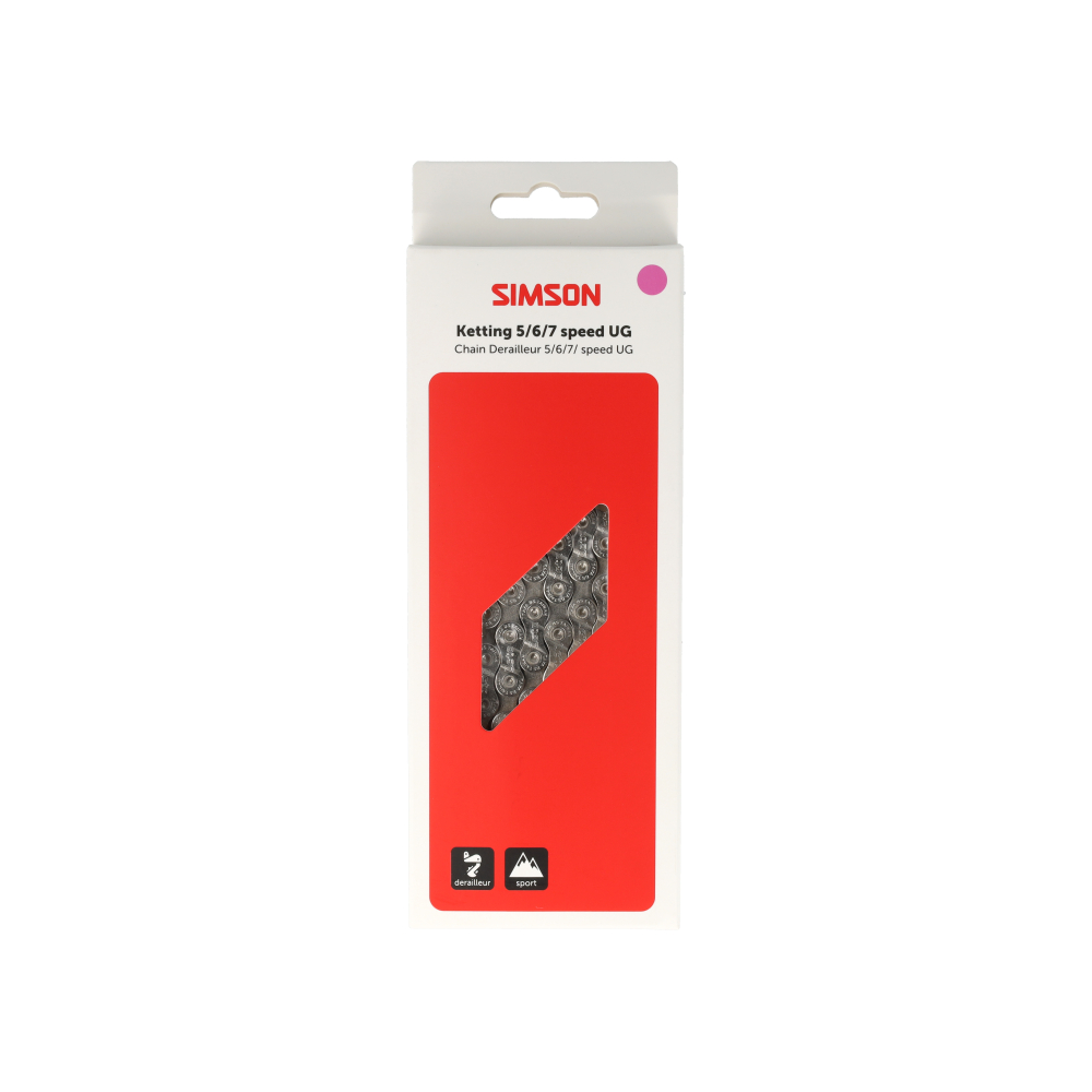 Simson ketting Derailleur 5/6/7v UG