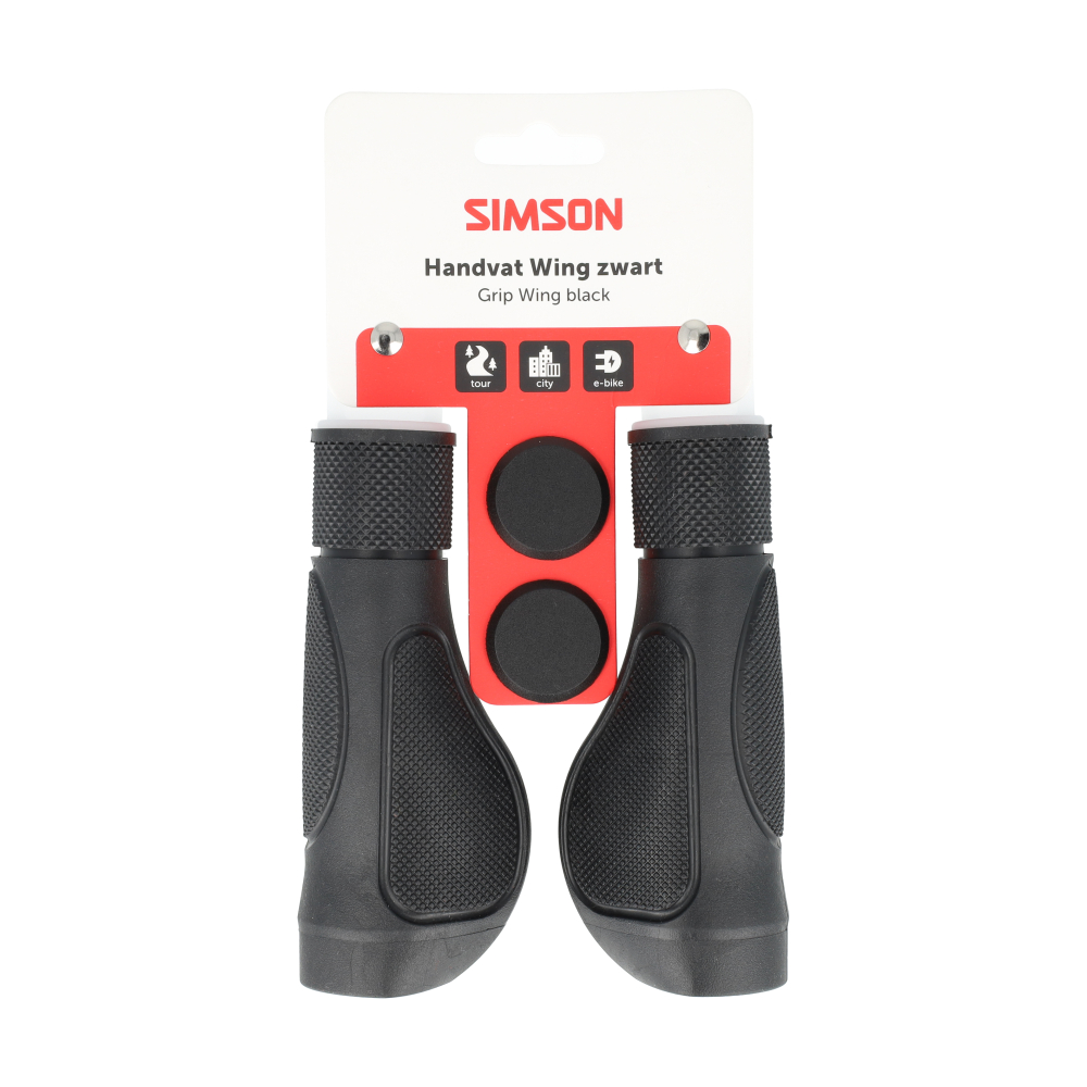 Simson handvatten Wing zwart