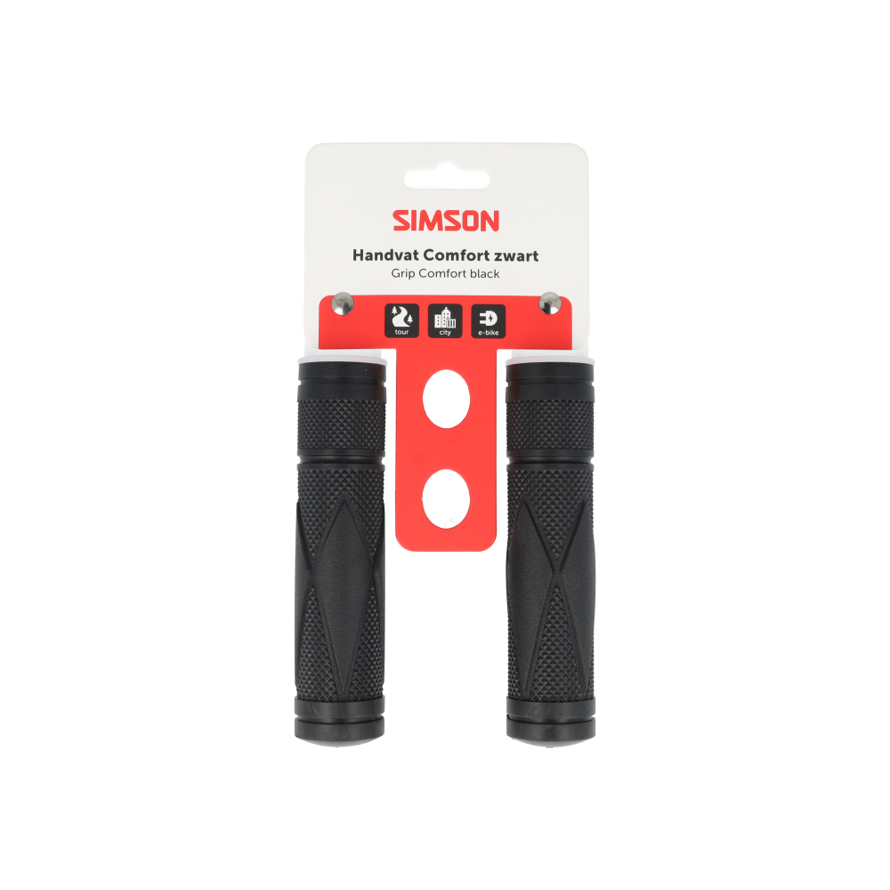 Simson handvatten Comfort zwart