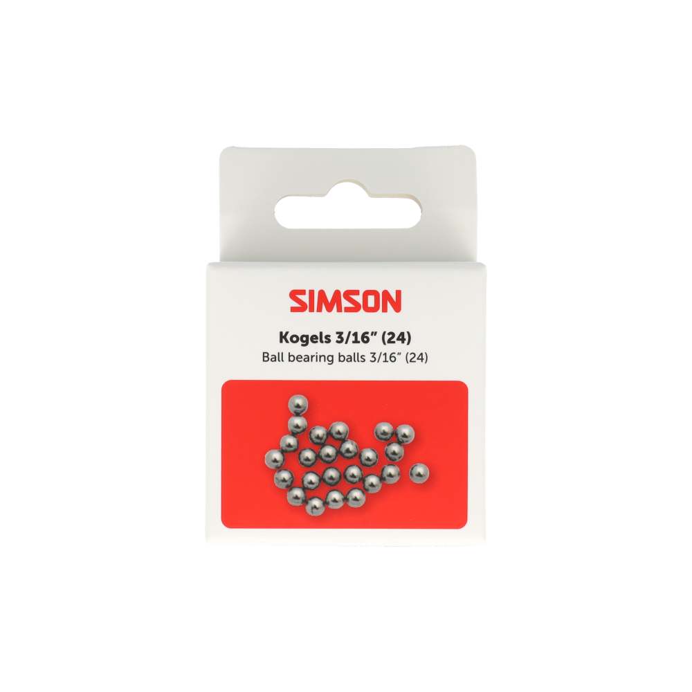 Simson kogels 3/16 (24)