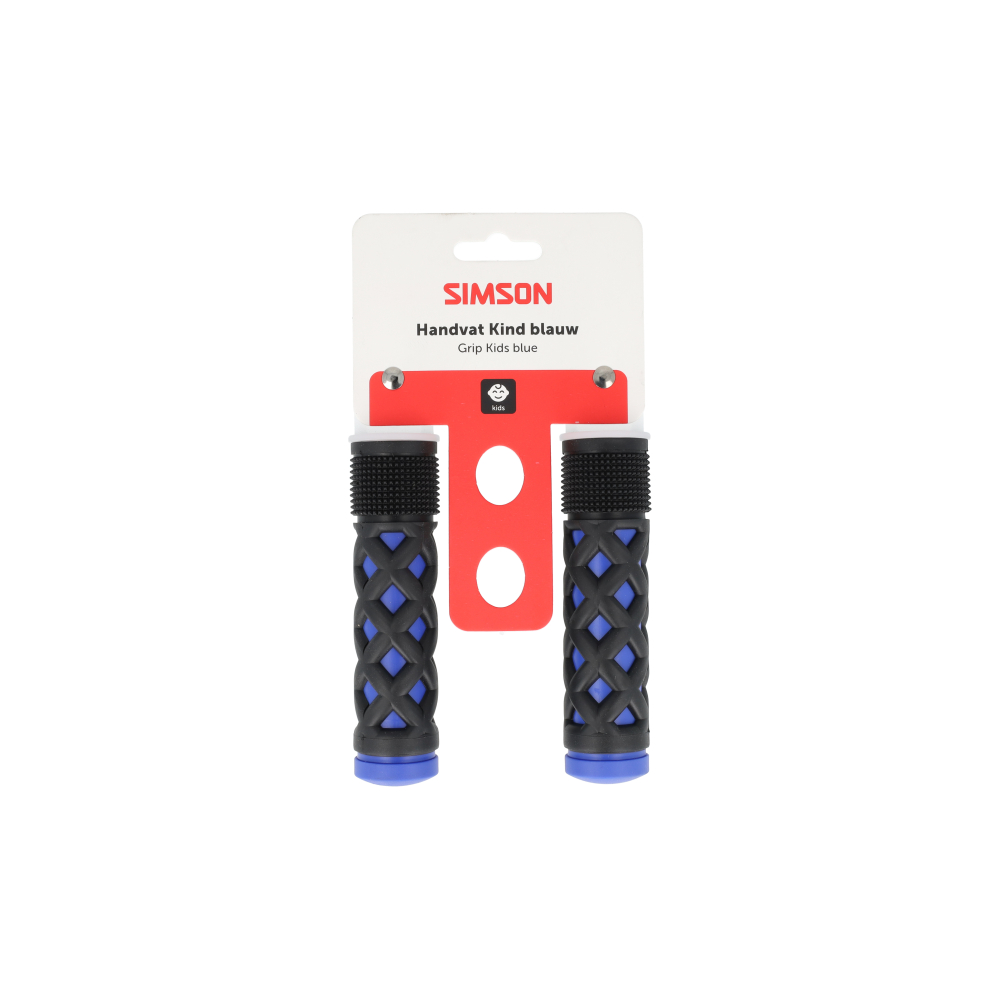 Simson handvatten kinder kobalt/zwart