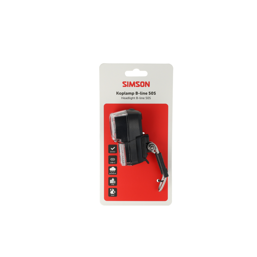Simson koplamp Aurora B-line 50S