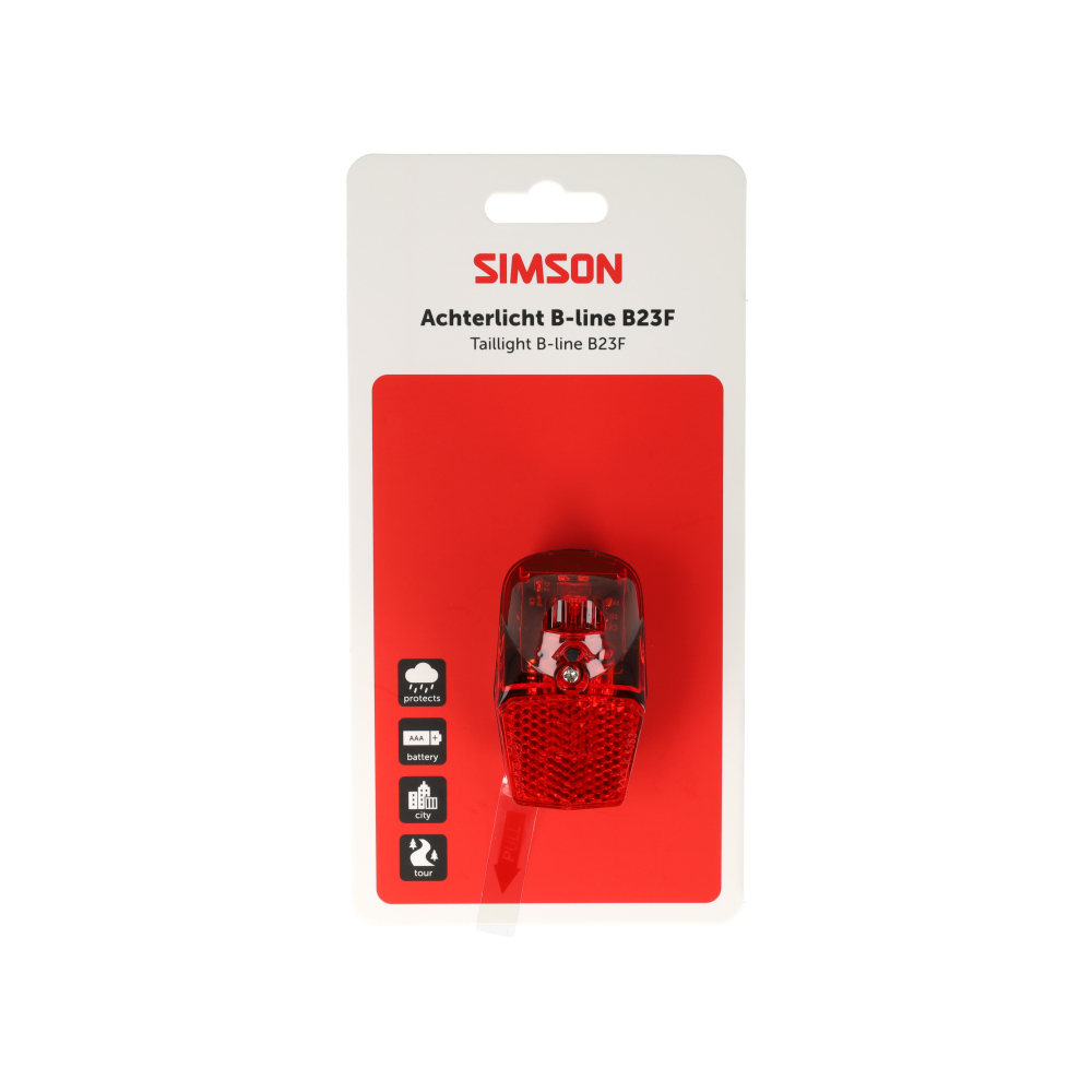Simson achterlicht Aurora B-line B23F