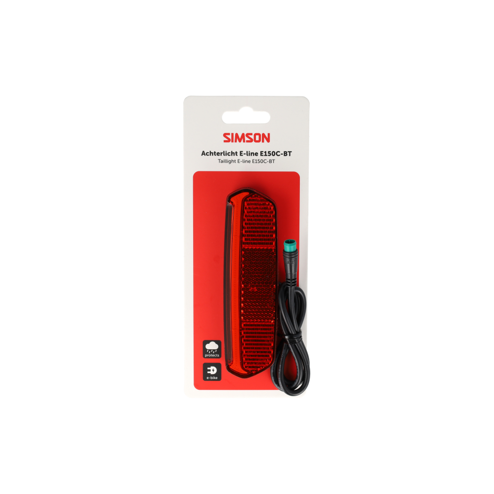 Simson achterlicht Aurora E-line E150C-BT