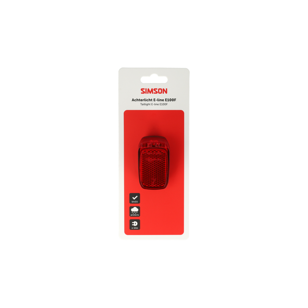 Simson achterlicht Aurora E-line E100F