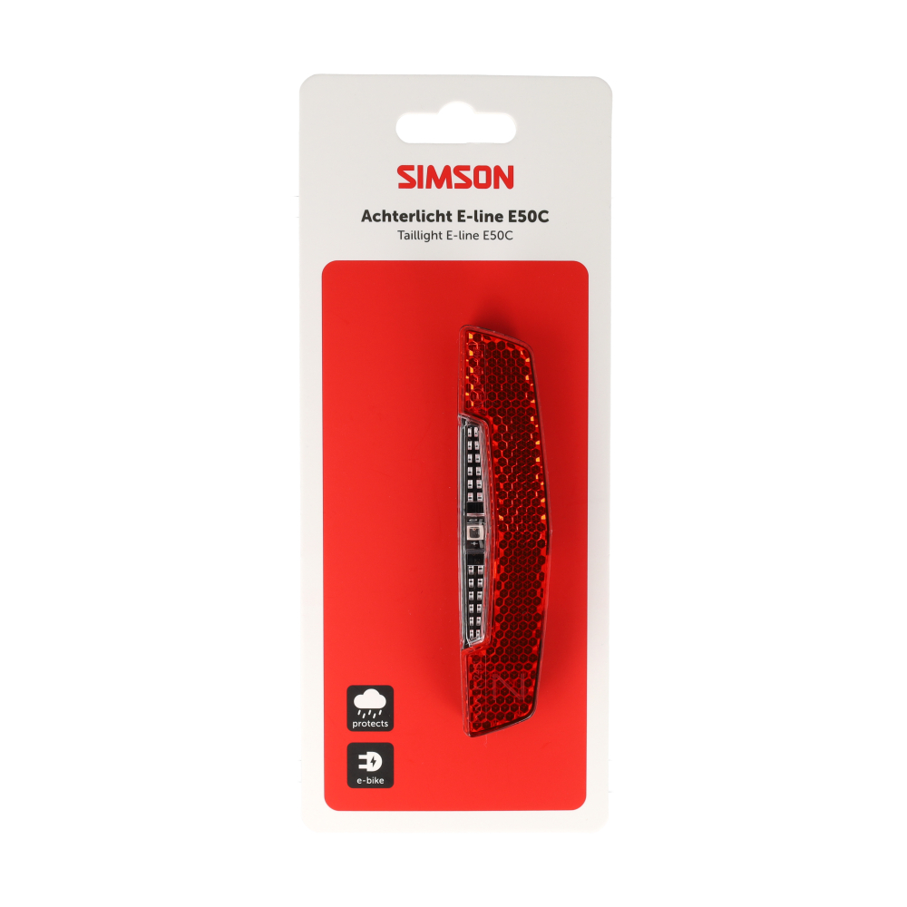 Simson achterlicht Aurora E-line E50C