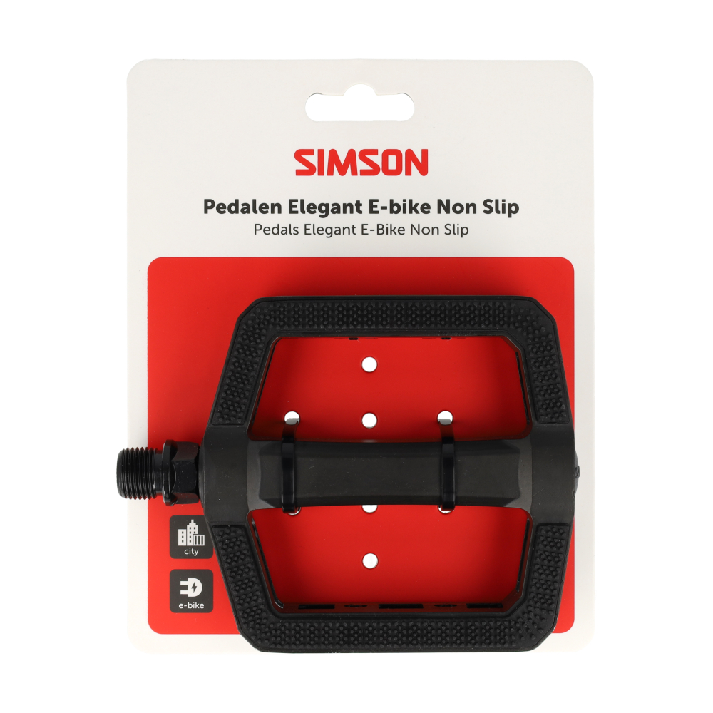 Simson pedalen Elegant E-bike non slip