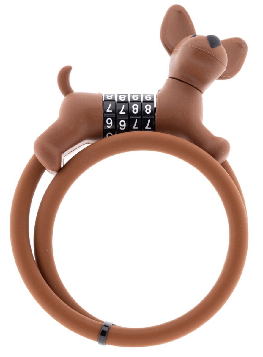 PexKids kabelslot code Flappie de Waakhond 60cm bruin