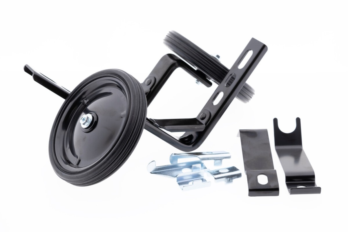 PexKids zijwielen 12-20 inch zwart