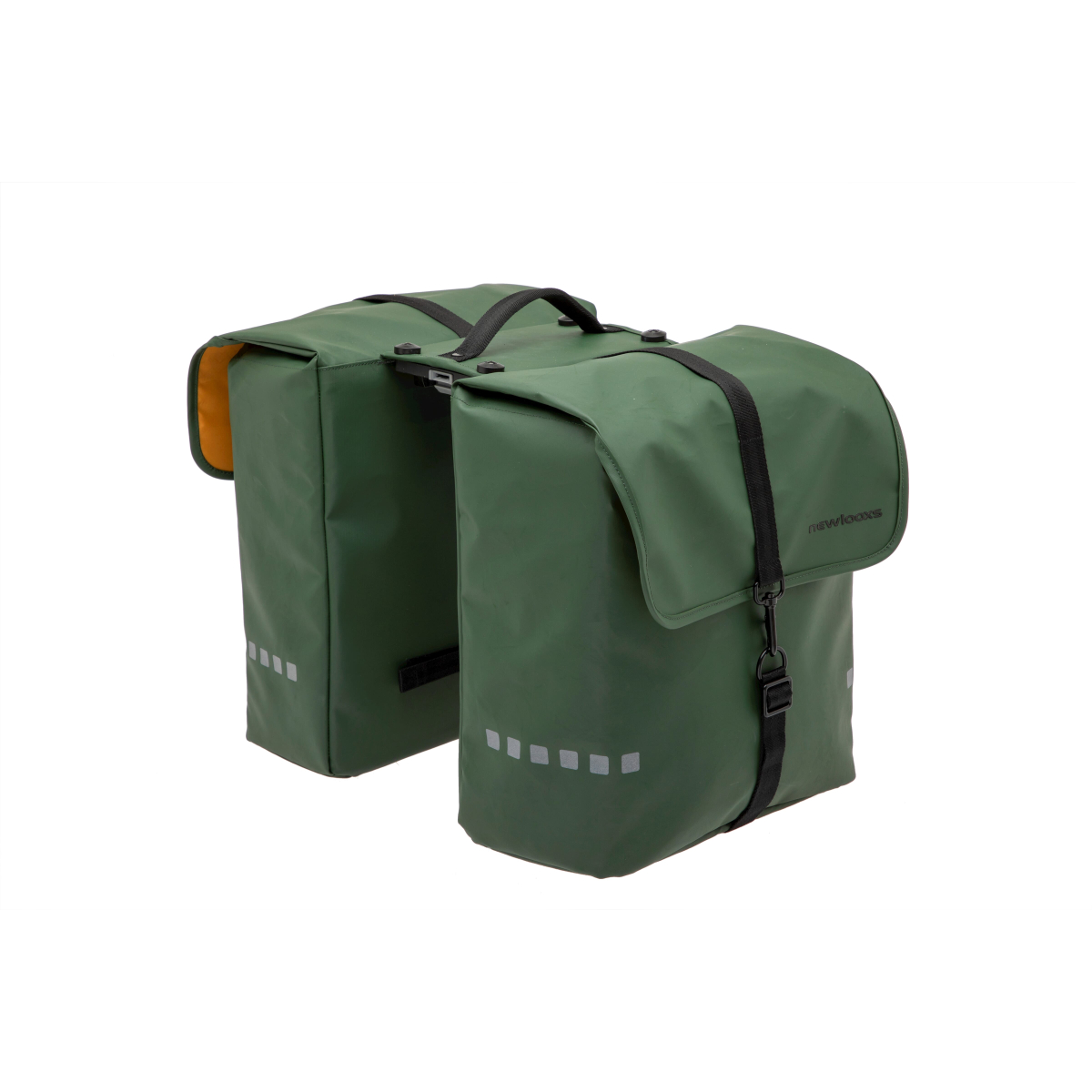 New Looxs fietstas dubbel Odense green MIK 2.0 39L