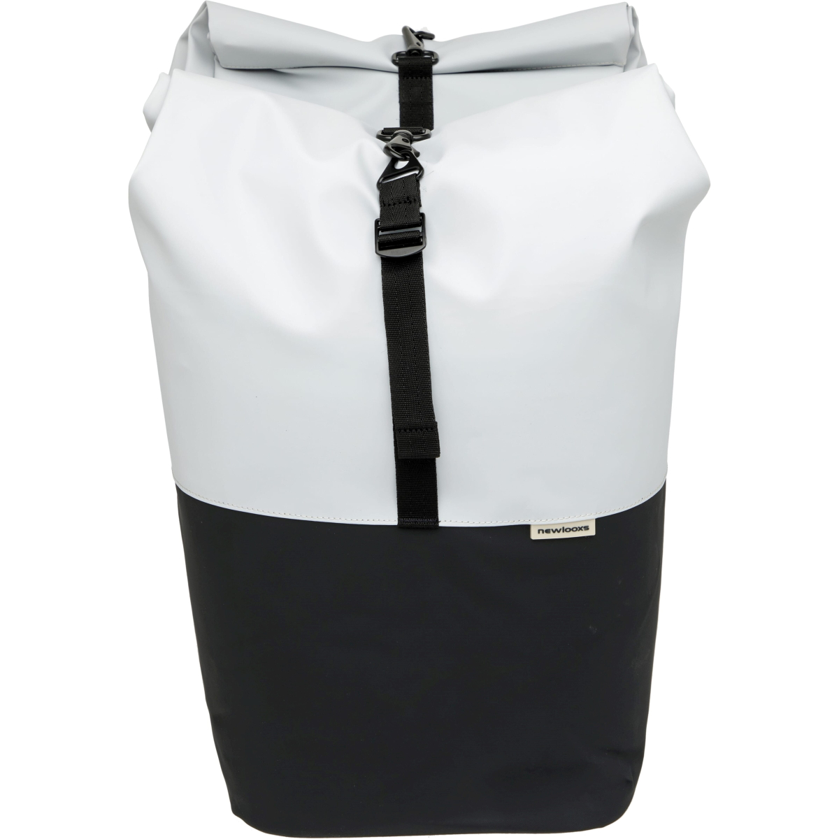 New Looxs fietstas dubbel Nyborg L.grijs/zwart MIK 2.0 34L