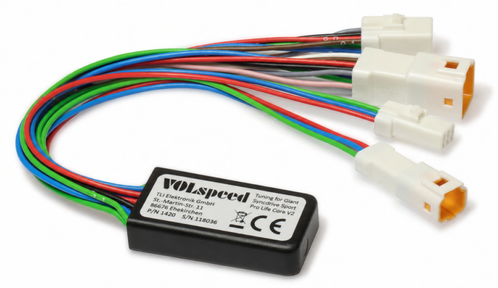 VOLspeed E-Bike Tuning voor Giant Syncdrive Sport / Pro / Life / Core V5